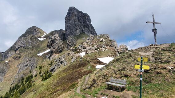 Gipfelkreuz 1075m