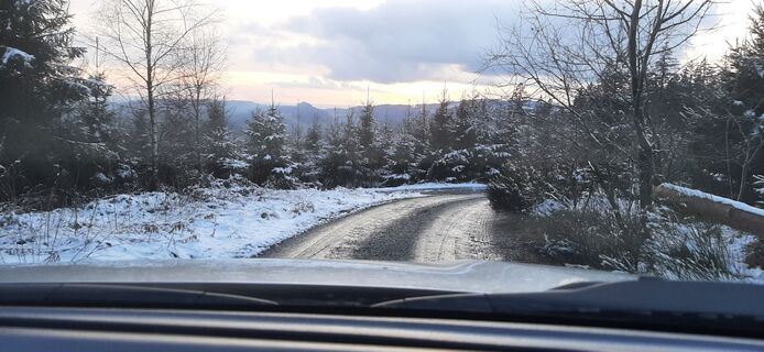 Fotografie de la Georg Meisterjahn de-a lungul turului