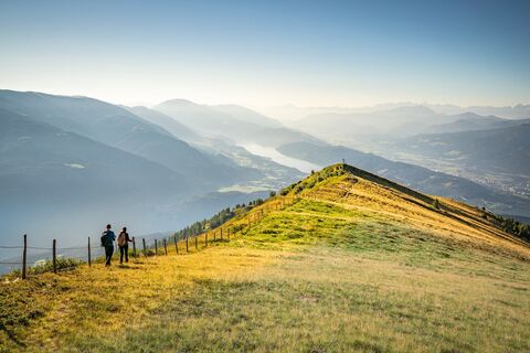 Die letzten Meter zum Steinkopf - immer dem Millstätter See entgegen.