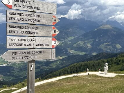 Foto von Bojana Šeligo entlang der Tour