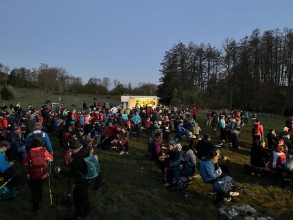 Foto von Bernhard Koller entlang der Tour