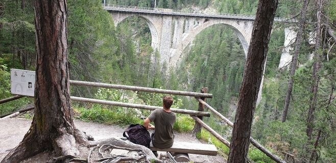Aussichtsplattform Wiesnerviadukt
