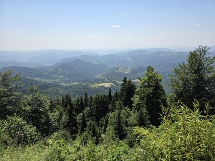 Foto von Walter Dienstl entlang der Tour