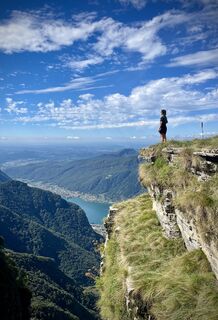 Photo de Aurelian Böhler le long du parcours