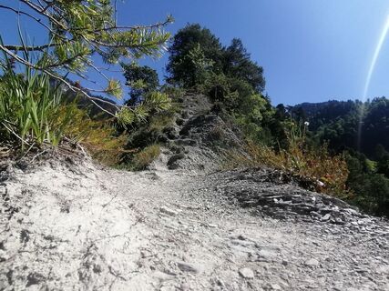Foto von Turbinio entlang der Tour