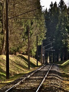 Die Lokalbahn zwischen Ostermiething und Bürmoos
