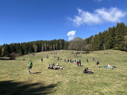 Foto von Bernhard Koller entlang der Tour