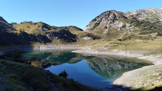 Fotografia z Johanna Stieger na trase