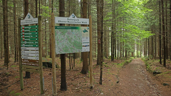 Wanderwegbeschilderung