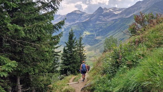 Photo de Petr Kobza le long du parcours