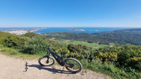 Photo de Roberto Zadra le long du parcours