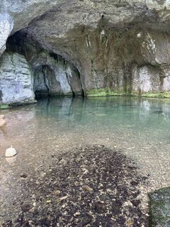 Photo de Céline Croco le long du parcours