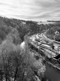 Foto von Carl entlang der Tour