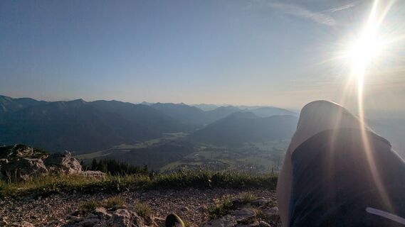 Foto de Thomas Heß a lo largo del recorrido