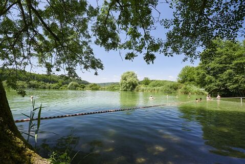 Badestelle am Buchensee bei Güttingen