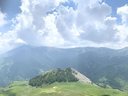 Foto von Toni Lerda entlang der Tour