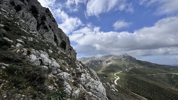 Foto von Giuseppe Deiana entlang der Tour