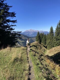 Foto de Luke Ansell a lo largo del recorrido