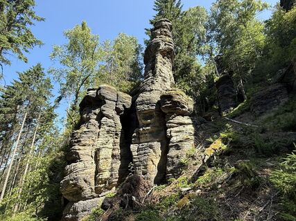 Foto von Norbert Herbig entlang der Tour