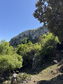 Foto von Ursula entlang der Tour