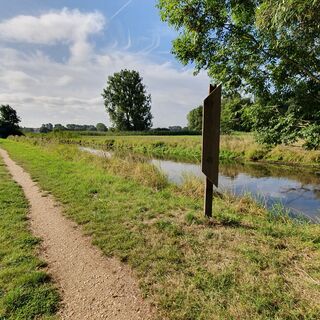 Die Niers in Wachtendonk