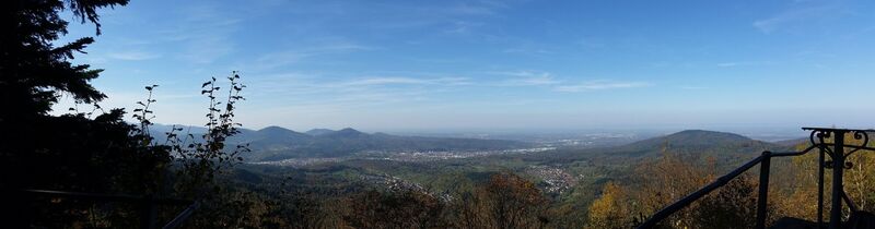 Bernsteinfelsen Panorama