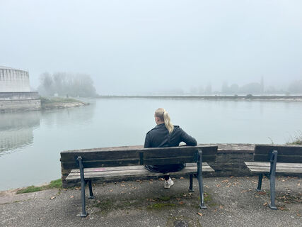 Rheinhafen Laufweg