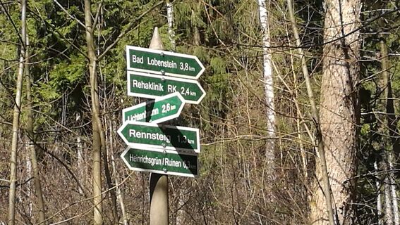 Wandern rund um Harra und Mühlberg