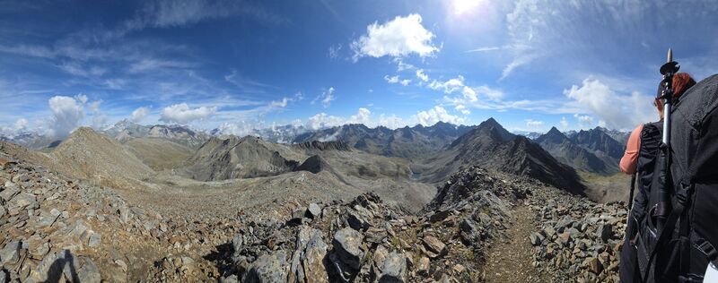 Photo de Ben Whisky le long du parcours
