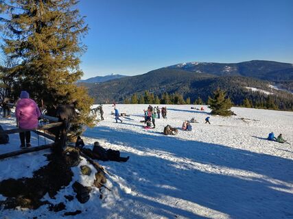 Zdjęcie z Daniel Kremiec wzdłuż trasy