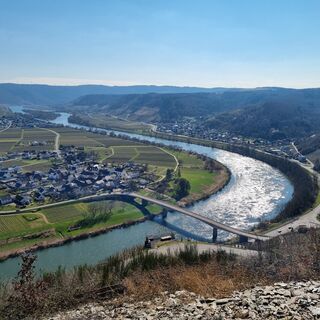 Foto von Bettina Lotz entlang der Tour