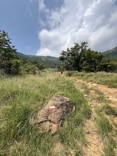 Foto von Marte Stokstad entlang der Tour