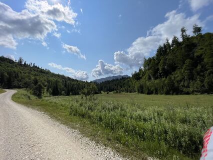 Photo de Gerald le long du parcours