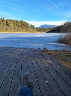 Fotografia z Dagmar Hofer na trase