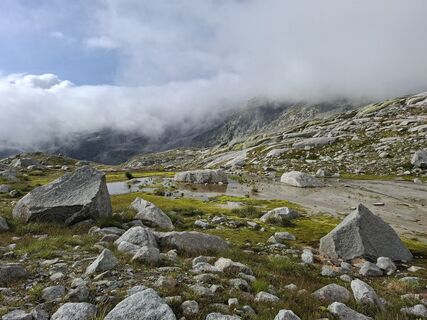 Foto von Katharina entlang der Tour
