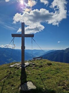 Foto von Anita Obermoser entlang der Tour
