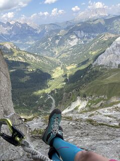 Foto von Silke Böttger entlang der Tour