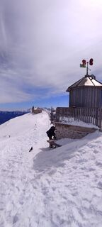 Foto von Jožica Uršič entlang der Tour