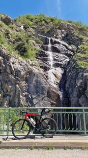 Foto von Fabrizi Mellano entlang der Tour