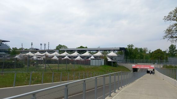 Foto de Silvano Manzoni a lo largo del recorrido