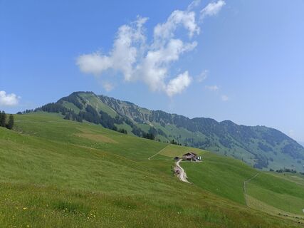 Ächerlipass mit Blick auf das Stanserhorn.