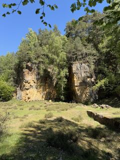 Photo de Keven Schimberg le long du parcours