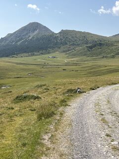 Foto de Albert Purtscher a lo largo del recorrido