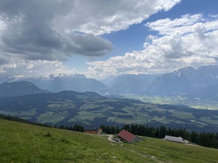 Photo de Heinz Sperl le long du parcours