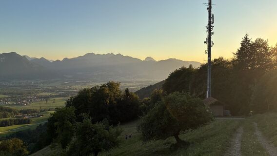 Foto von Alexandra Lobner entlang der Tour