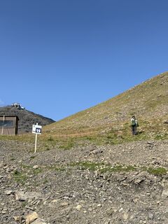 Photo de Takashi Araki le long du parcours