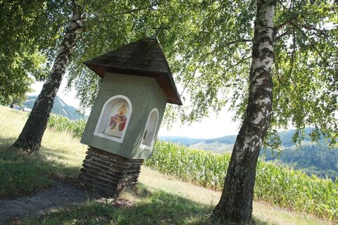 Die Kapelle ist dem Hl. Christophorus