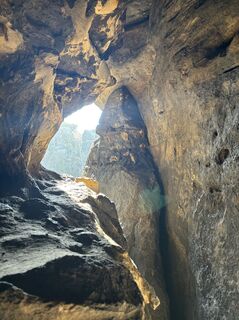 Foto von Sylvia Sellung entlang der Tour