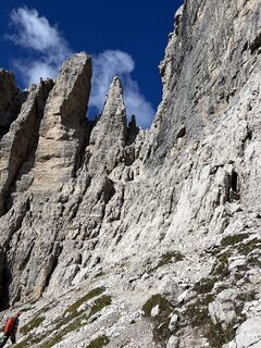 Foto von Nicola Biancardi entlang der Tour