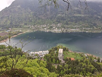 Foto de Peter Orasche a lo largo del recorrido